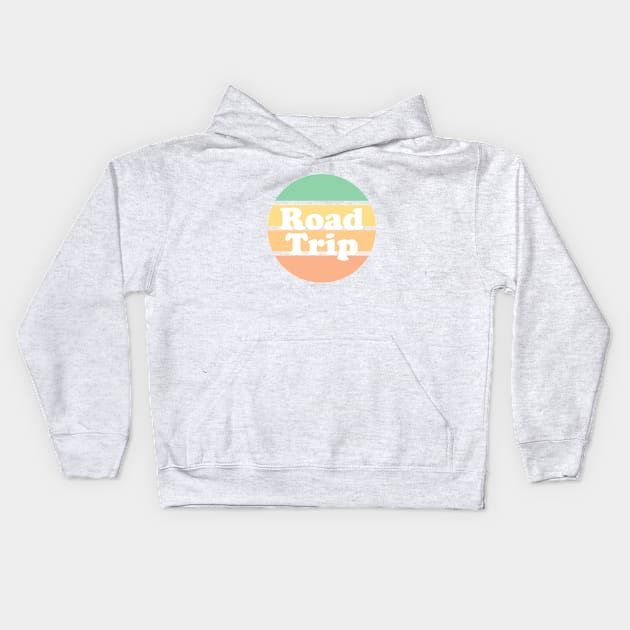 Road Trip Kids Hoodie by DemTeez